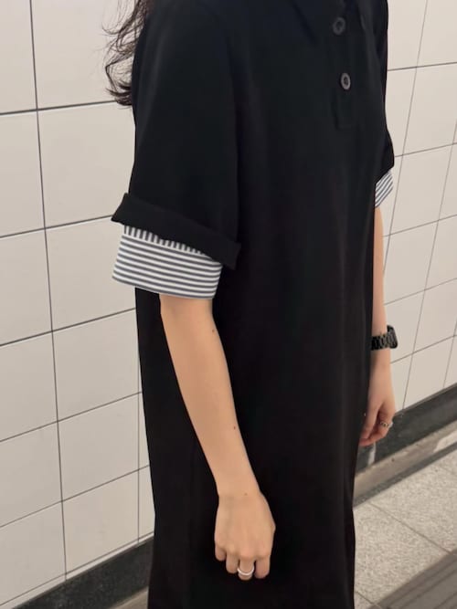 Polo design maxi OP ポロデザインマキシワンピース（ワンピース