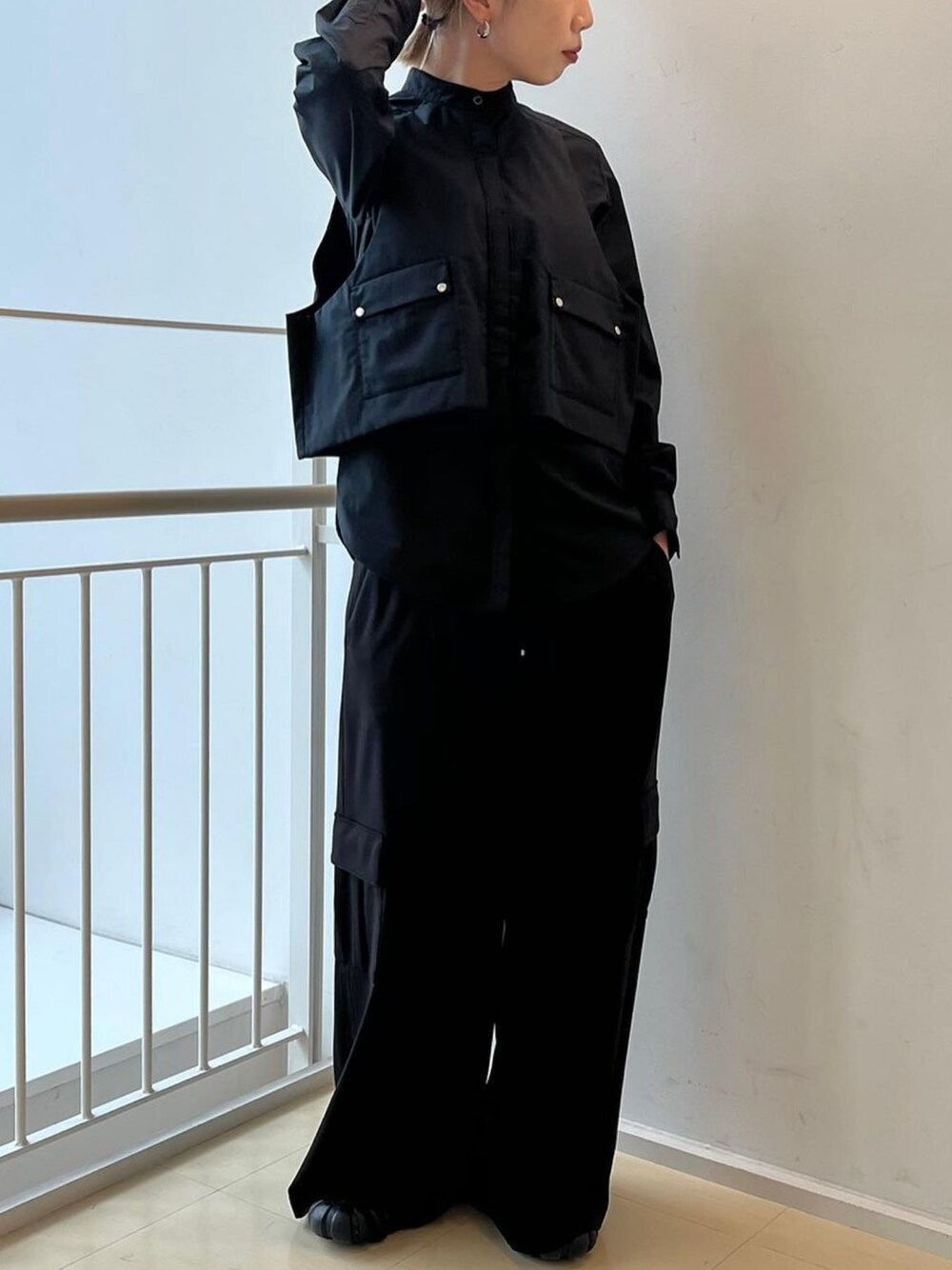 RIM.ARK(リムアーク)の「Double waist wide PT(スラックス)」 - WEAR