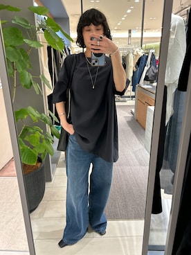 RIM.ARK staffさん(レディース・160cm)の夏コーディネート