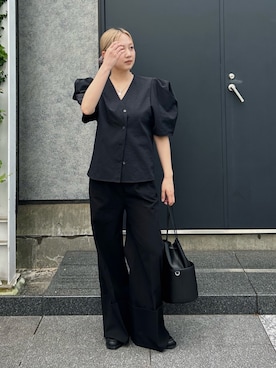 RIM.ARK staffさん(レディース・158cm)の夏コーディネート