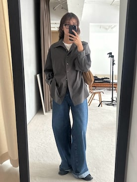 「リムアーク」｜RIM.ARK staffさん（レディース・168cm）の秋コーディネート
