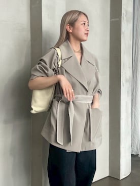 RIM.ARK staffさん（レディース・158cm）の春コーディネート