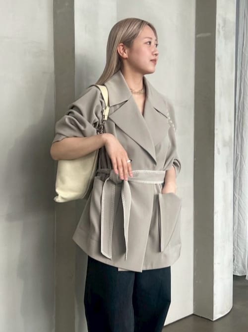 RIM.ARK トレンチコート コート Hidden detail over trench ヒドゥン