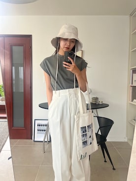 RIM.ARK staffさん（レディース・168cm）の春コーディネート