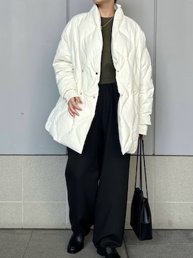 RIM.ARK staffさん（レディース・158cm）の冬コーディネート