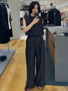 RIM.ARK staffさん(レディース・156cm)の春コーディネート