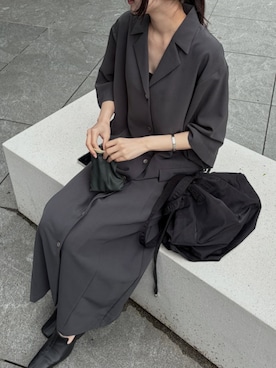 「RIM.ARK（リムアーク）のアイテム」を使った、RIM.ARK staffさん（レディース・164cm）の春コーディネート