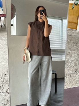 RIM.ARK staffさん(レディース・168cm)の夏コーディネート