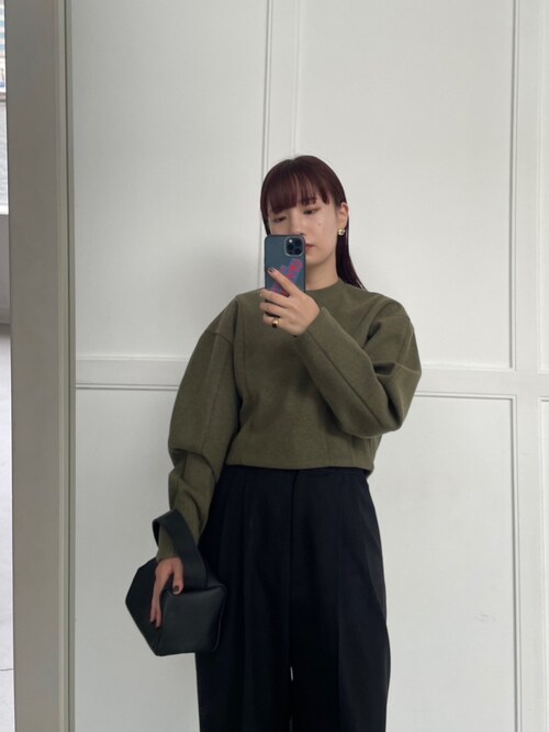 Warming jersey cropped PO ウォーミングジャージークロップドプル 
