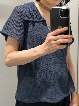 「RIM.ARK（リムアーク）のアイテム」を使った、RIM.ARK staffさん（レディース・156cm）の春コーディネート