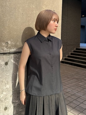 RIM.ARK staffさん（レディース・153cm）の夏コーディネート