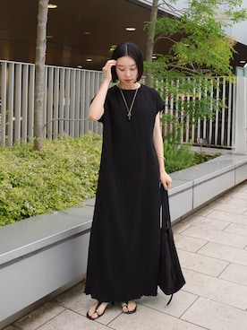 「RIM.ARK（リムアーク）のアイテム」を使った、RIM.ARK staffさん（レディース・158cm）の夏コーディネート