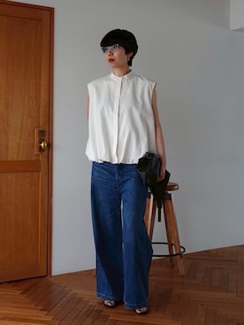 RIM.ARK staffさん(レディース・171cm)の夏コーディネート