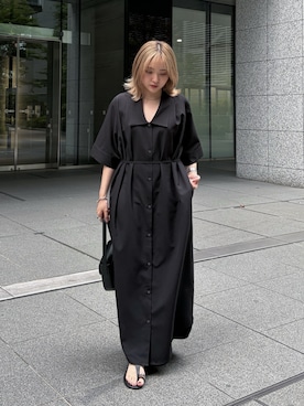「RIM.ARK（リムアーク）のアイテム」を使った、RIM.ARK staffさん（レディース・153cm）の夏コーディネート