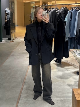 RIM.ARK staffさん（レディース・158cm）の秋コーディネート