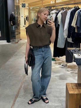 RIM.ARK staffさん(レディース・158cm)の春コーディネート