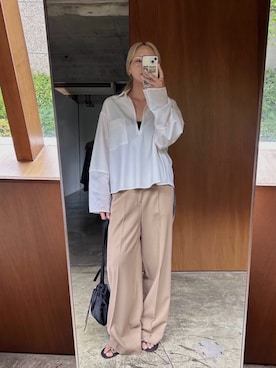 RIM.ARK staffさん(レディース・158cm)の夏コーディネート