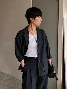 RIM.ARK staffさん(レディース・172cm)の夏コーディネート