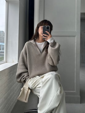 RIM.ARK staffさん（レディース・168cm）の秋コーディネート