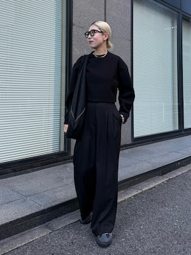 RIM.ARK staffさん(レディース・166cm)の冬コーディネート