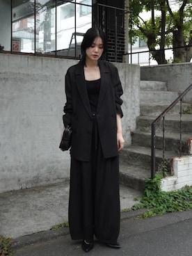 RIM.ARK staffさん（レディース・170cm）の夏コーディネート