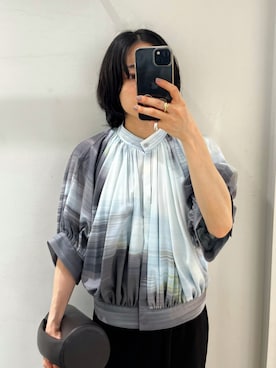 「RIM.ARK（リムアーク）のアイテム」を使った、RIM.ARK staffさん（レディース・156cm）の春コーディネート