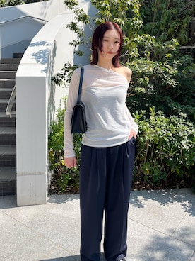 RIM.ARK staffさん(レディース・153cm)の春コーディネート