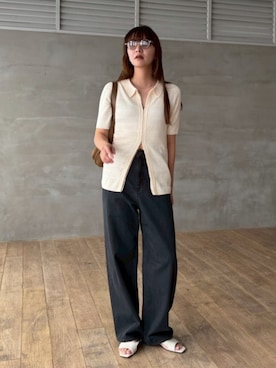 RIM.ARK staffさん（レディース・168cm）の春コーディネート