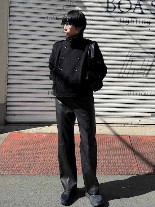 Leather like PT レザーライクパンツ（スラックス）｜RIM.ARK