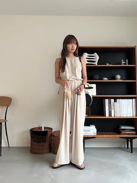 RIM.ARK staffさん(レディース・168cm)の夏コーディネート