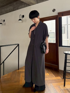 「RIM.ARK（リムアーク）のアイテム」を使った、RIM.ARK staffさん（レディース・171cm）の春コーディネート