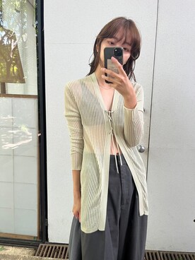 RIM.ARK staffさん（レディース・168cm）の夏コーディネート