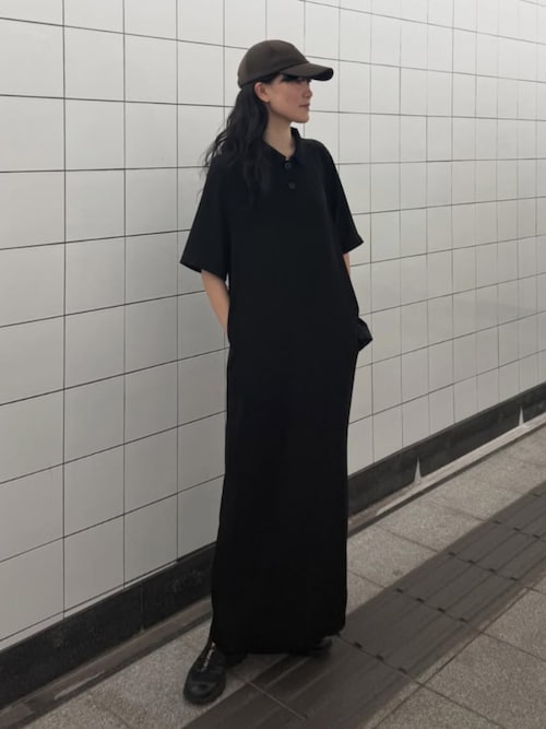 リムアーク　Polo design maxi OP Polo design maxi OP ポロデザインマキシワンピース（ワンピース
