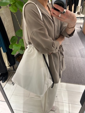 「RIM.ARK（リムアーク）のアイテム」を使った、RIM.ARK staffさん（レディース・160cm）の春コーディネート