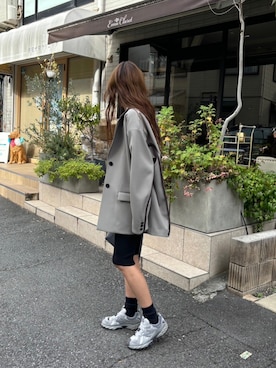 Back design tailored JK バックデザインテーラードジャケットを使った 