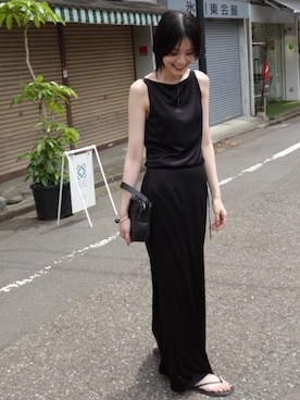 RIM.ARK staffさん（レディース・170cm）の夏コーディネート