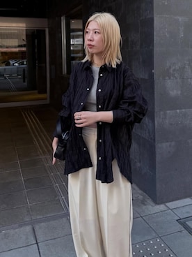 RIM.ARK staffさん(レディース・166cm)の春コーディネート