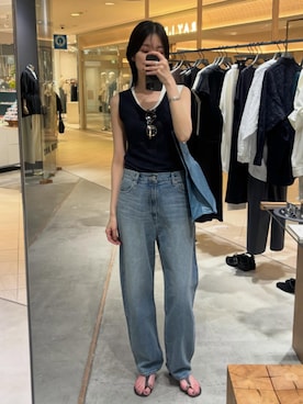 RIM.ARK staffさん(レディース・170cm)の春コーディネート