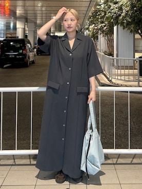 「半袖」｜RIM.ARK staffさん（レディース・158cm）の春コーディネート