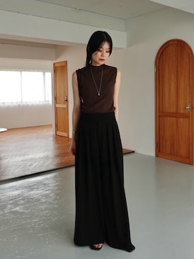 「RIM.ARK（リムアーク）のアイテム」を使った、RIM.ARK staffさん（レディース・169cm）の夏コーディネート