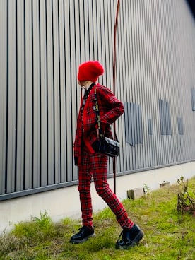 「アイテム（帽子）」を使った、hirominadeさん（レディース・158cm・40代）の秋コーディネート