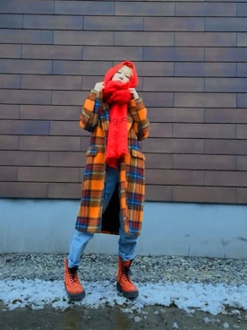 hirominadeさん（骨格ウェーブ・レディース・158cm）の冬コーディネート