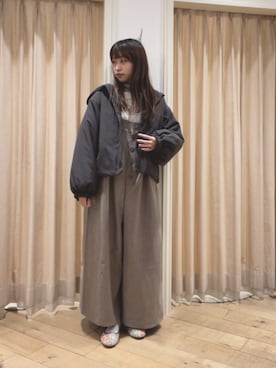 ゆいさん（レディース・154cm）の冬コーディネート