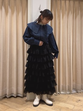 ゆいさん（レディース・154cm）の冬コーディネート