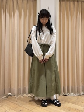 ゆいさん(レディース・154cm)の春コーディネート