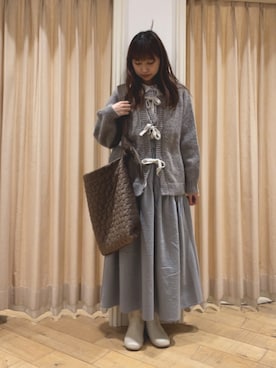 ゆいさん(レディース・154cm)の冬コーディネート