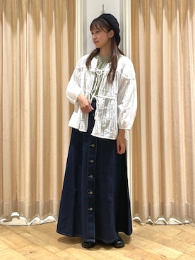 ゆいさん（レディース・154cm）の夏コーディネート