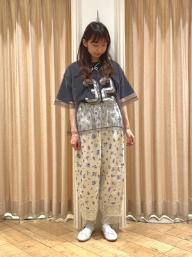 ゆいさん（レディース・154cm）の春コーディネート