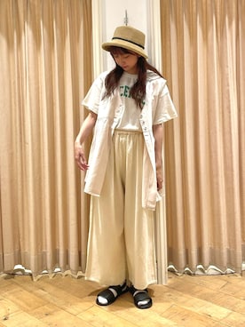 ゆいさん（レディース・154cm）の夏コーディネート