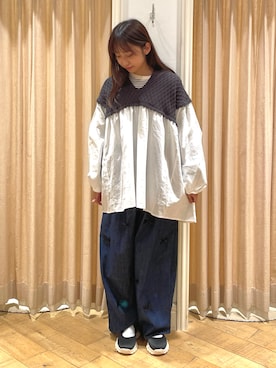 ゆいさん(レディース・154cm)の秋コーディネート